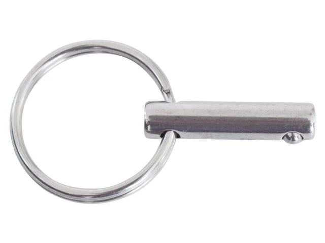 Talamex, Låsepind med ring 25mm, SS AISI 316 – Størrelse: 6mm