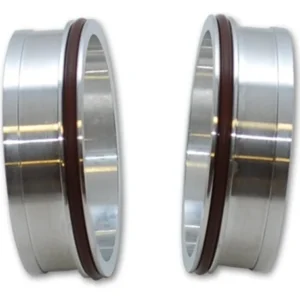 Vibrant Aluminum Weld Ferrules w/ O-Rings 5in OD Tubing - Sold Pairs