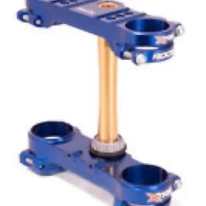 XTrig 2019 Sherco 125-500 SC / SCF/ SE / SEF ROCS Tech Triple Clamp 24 mm. Offset M12 - Blue KYB