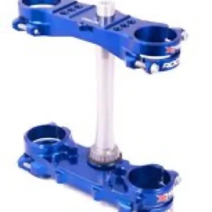 XTrig 06+ Yamaha YZ 250 ROCS Tech Triple Clamp 25 mm. Offset M12 - Blue