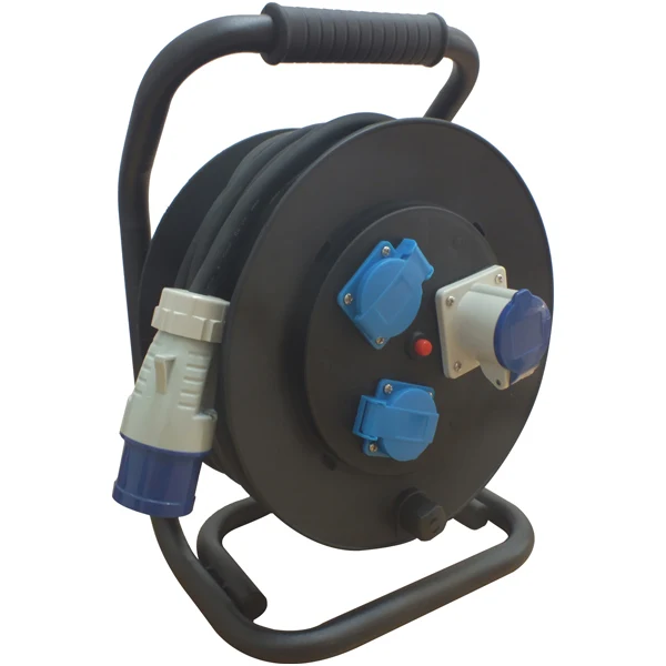 1852, CEE Kabeltrommel 3x2,5mm², 25m, 220V