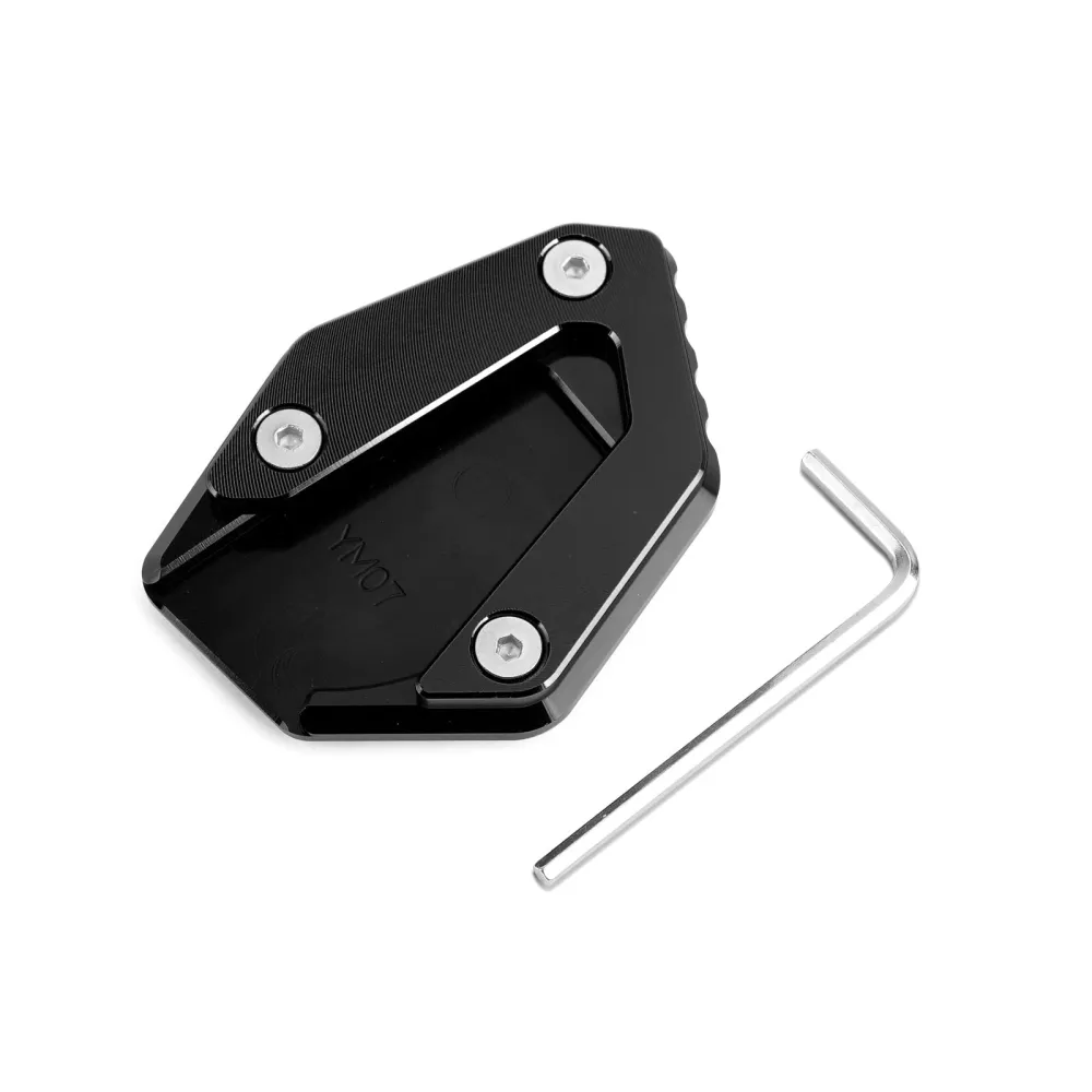CNC Side Stand Kickstand Envularger Plate Yamaha MT-07 FZ-07 Tracer 700 14-19 Generisk