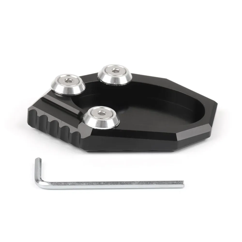 Kickstand Sidestand Extension Plate Pad 2010-2015 Kawasaki Versys 650 KLX250 Generisk