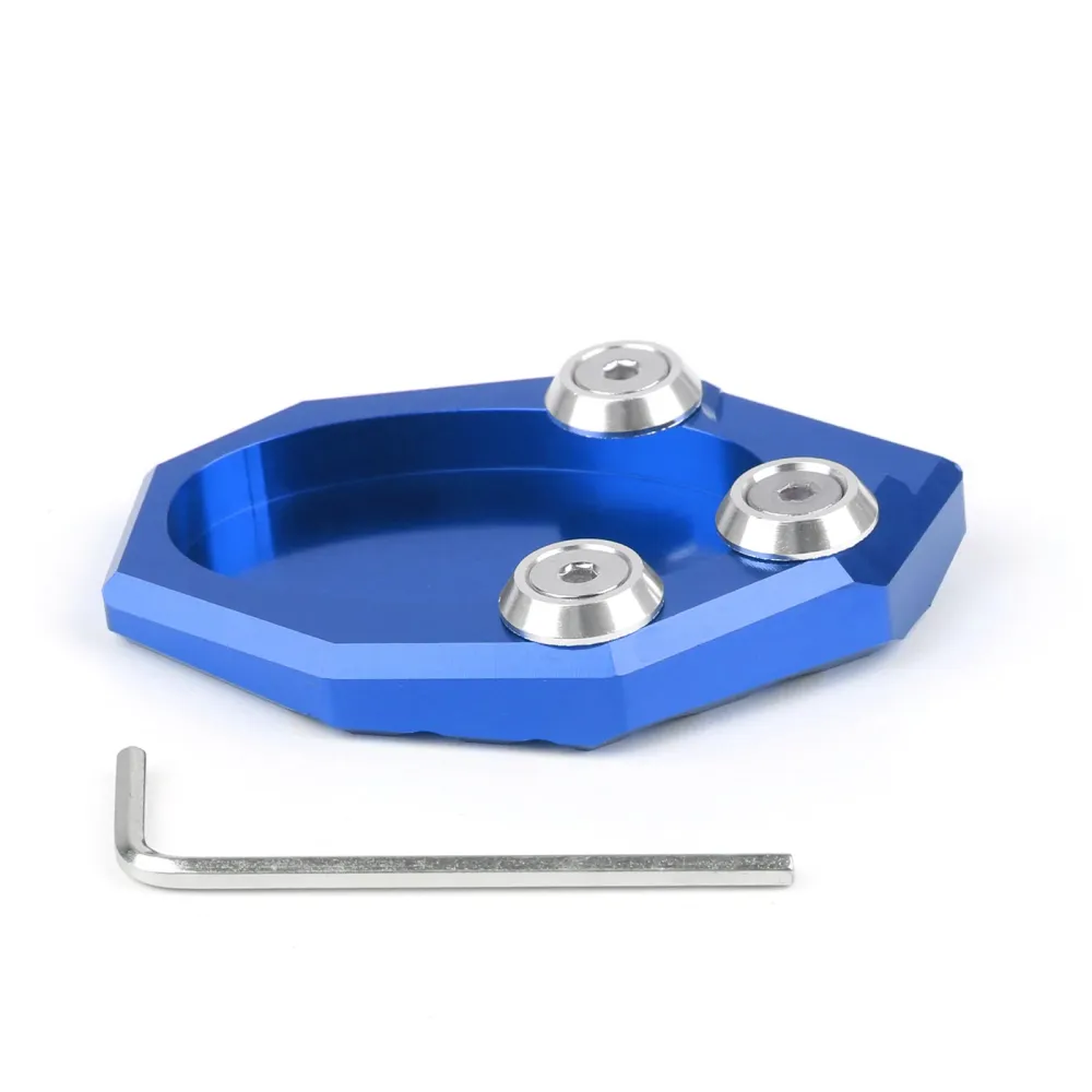 Kickstand Sidestand Extension Plate Pad 2010-2015 Kawasaki Versys 650 KLX250 Generisk