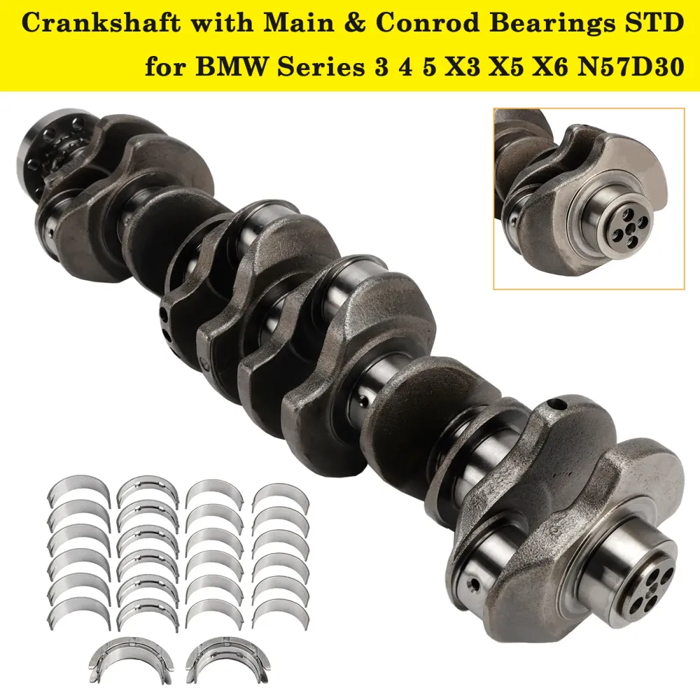 04.2014-03.2018 BMW X4 (F26) N57 D30 ENGINES Crankshaft Main & Conrod Bearings STD 11217799970 11217809375