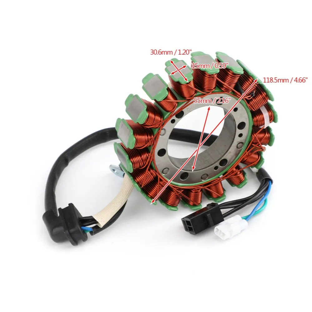 115mm Generator Stator + Spenningsregulator + Gasket Assy Sprint GT 1050 ST 1050 2011-2012 T1300111