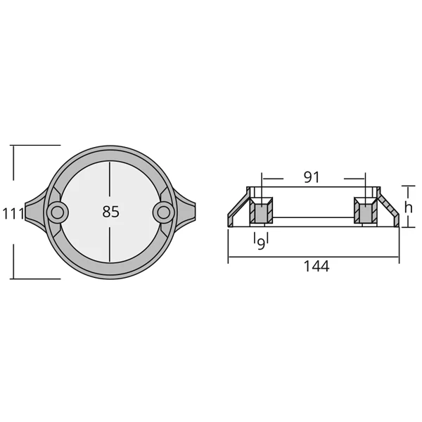 1852, sink ring AQ280 & 290DUO, 875821