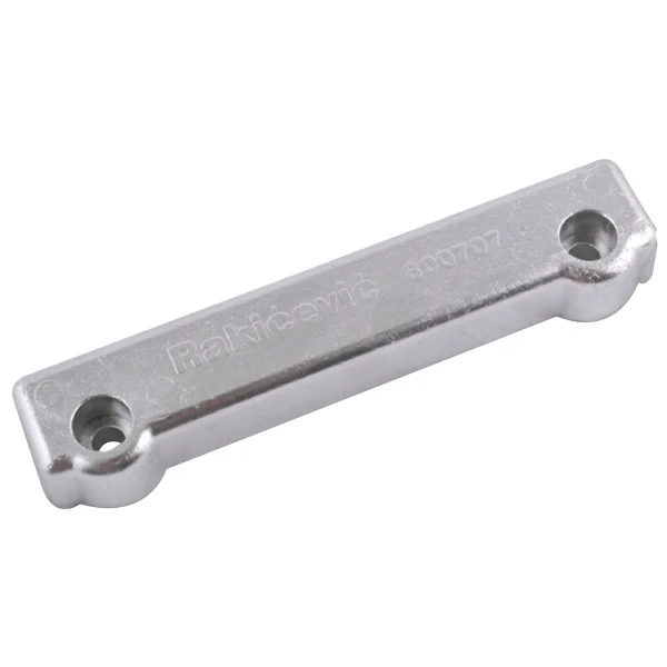 1852, sinkanode Volvo AQ Drive, 832598, bredde 41 mm, hullavstand 145 mm, høyde 22 mm, lengde 187 mm, 0,86 kg