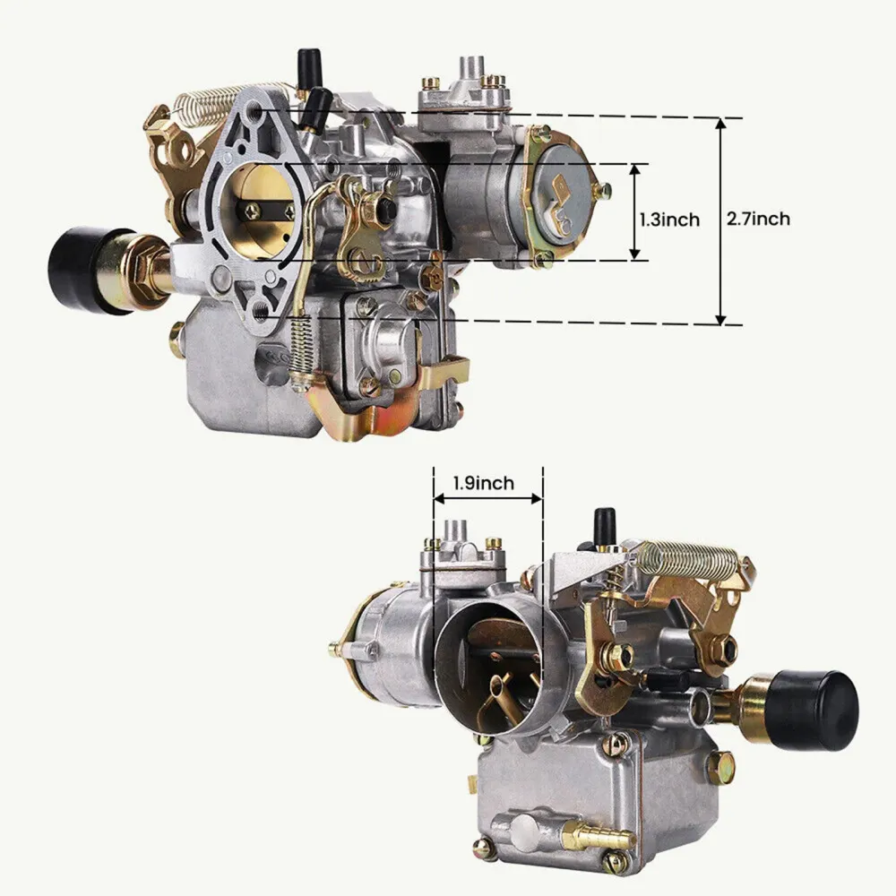 1969-1972 Volkswagen Transporter 34 Pict-3 Carburetor 113129031K