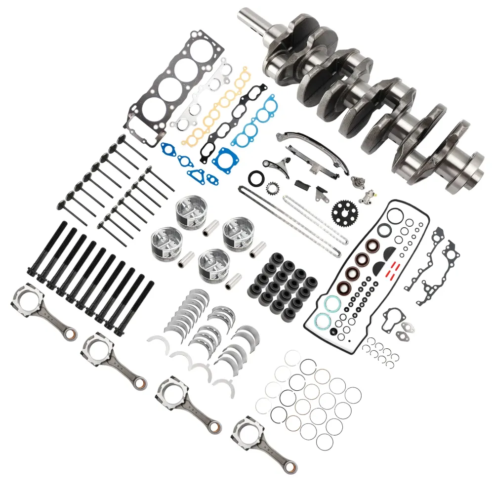 1994-1998 Toyota T100 2.7L 2694cc L4 DOHC 3RZ-FE Motoroverhaling om gjenoppbyggingssett 13411-75901 3-3SRH106
