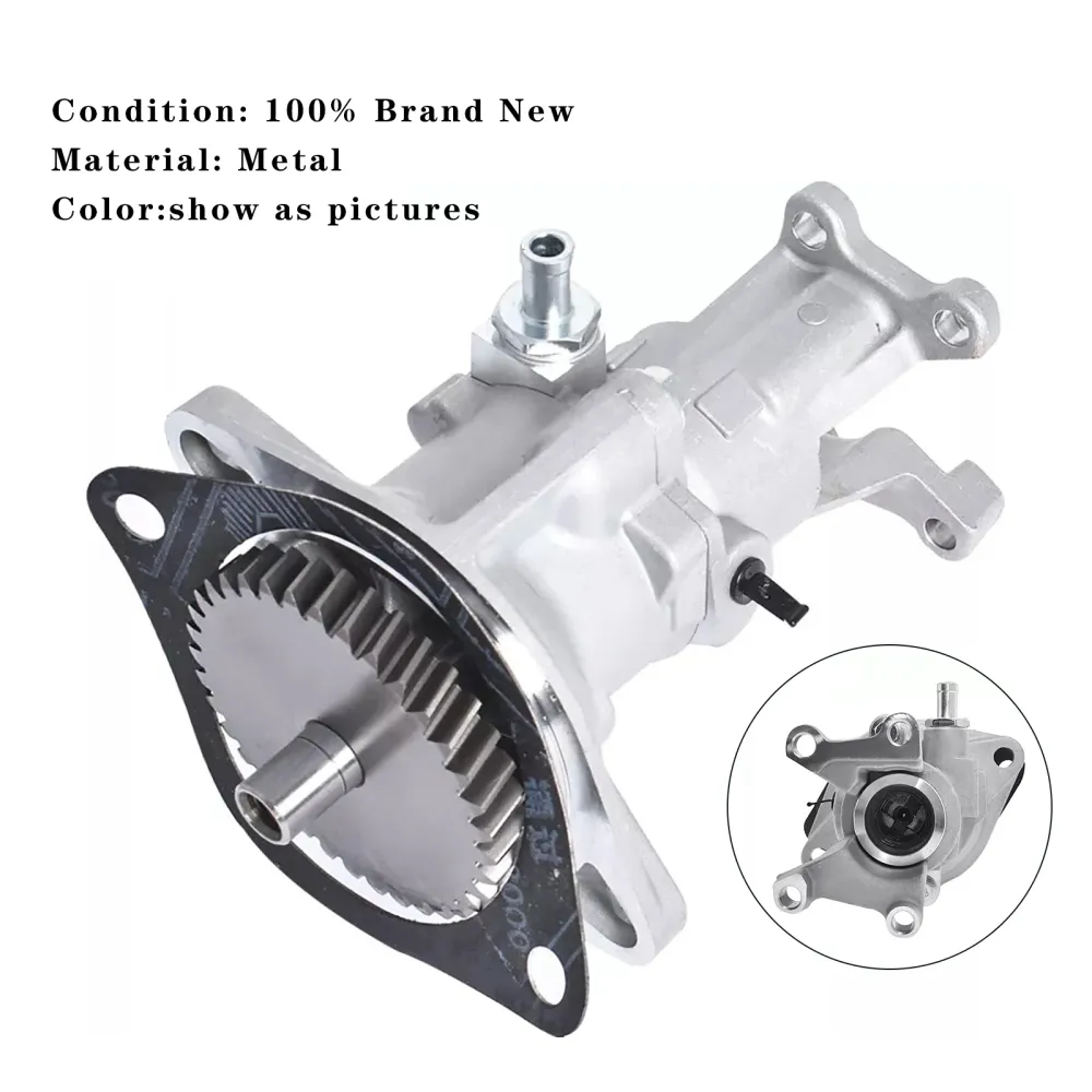 1994-2002 Dodge RAM 2500 L6 5,9L Diesel gir Drevet mekanisk vakuumpumpe m/ pakning 5019734AA