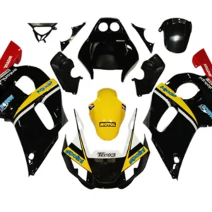 1998-2002 Yamaha YZF 600 R6 Injeksjon Fairing Kit Bodywork Plastic ABS #21