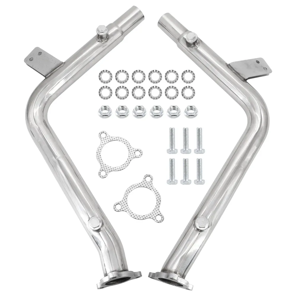 2000-2004 Porsche Boxster 986 2.7L 3.2L Rustfritt stål Downpipe Exims