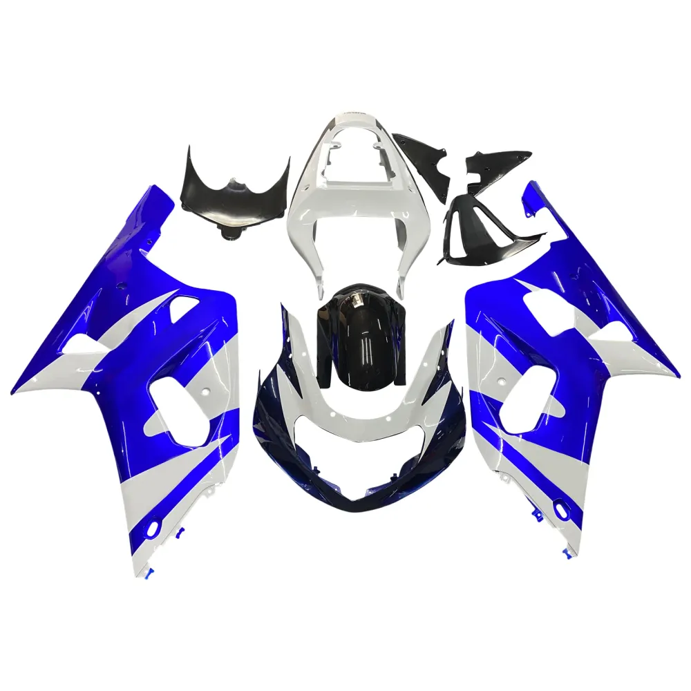 2001-2003 Suzuki GSXR 600 Amotopart kåper blå & Hvit GSXR Racing