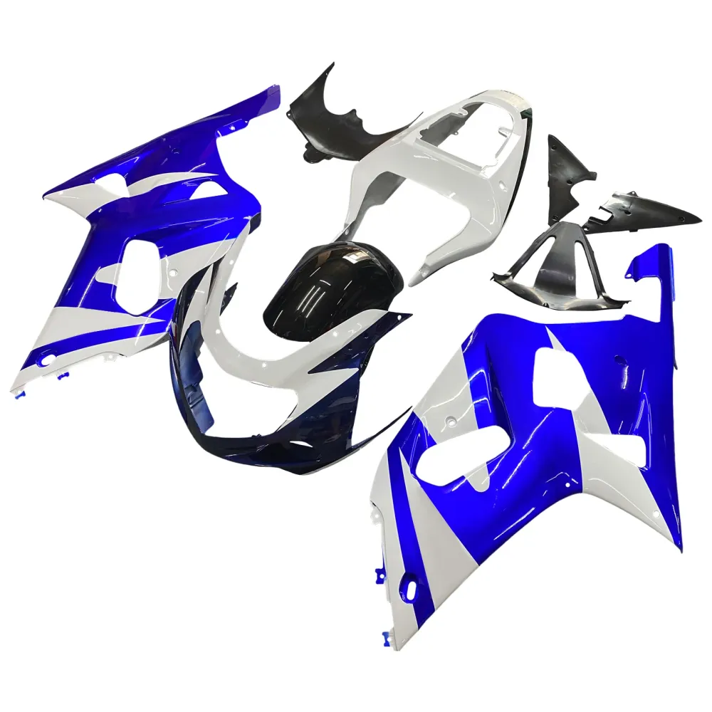 2001-2003 Suzuki GSXR 600 Amotopart kåper blå & Hvit GSXR Racing