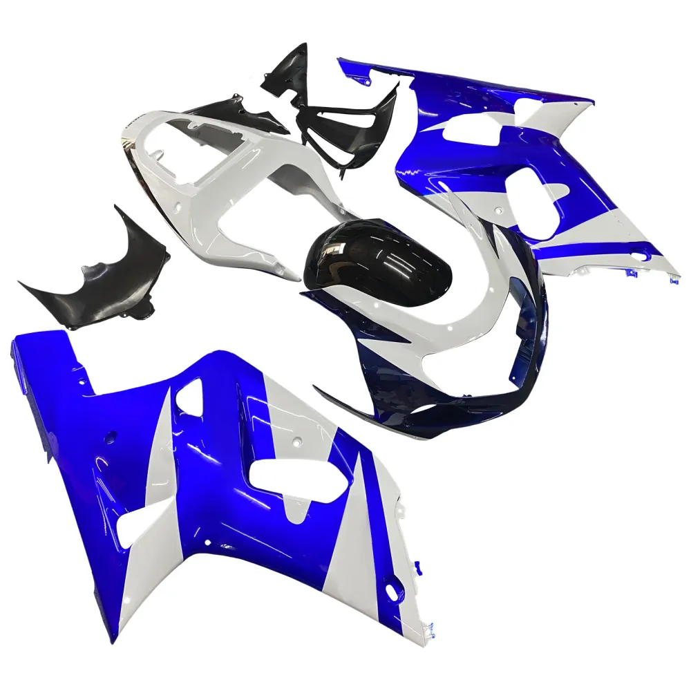2001-2003 Suzuki GSXR 600 Amotopart kåper blå & Hvit GSXR Racing