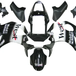 2002-2003 Honda CBR 954 RR Black West Racing Fairings Generic