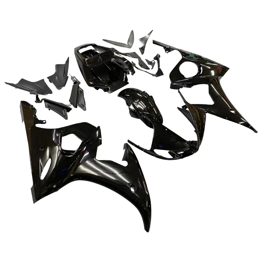 2003-2004 Yamaha R6 & 2006-2009 YZF R6S kåpe G-svart sett