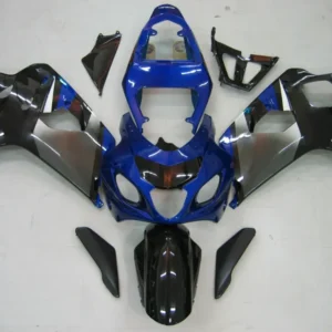 2004-2005 Suzuki GSXR 600 750 Fairings Blue Black Silver GSXR Racing Generic