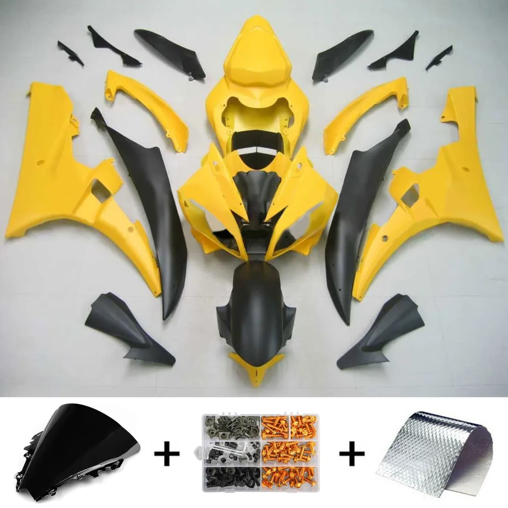 2006-2007 Yamaha YZF 600 R6 Fairing Kit Generic