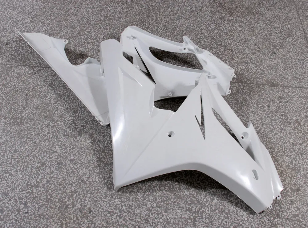 2006-2008 Triumph Daytona 675 White Blue Bodywork Fairing ABS Injection Molding 2# Generic