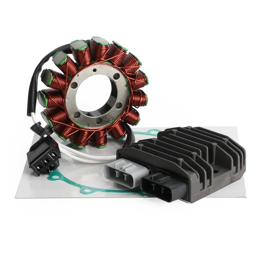 2007 Kawasaki Ninja ZX-10R ZX1000D7FA Regulator Stator Coil Gasket Kit 21003-0036 21066-0714
