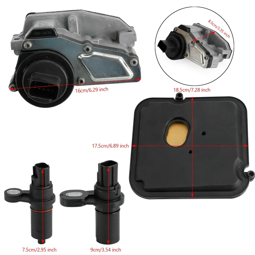 2007-2011 Nitro RAM 1500 V6 3.7L/Wrangler 3.8L Transmission Shift Solenoid Block Pack Kit 42RLE 52854001AA 04799061AB
