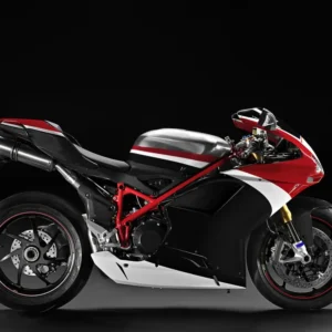 2007-2012 Ducati 1098/1198/848 Red Black Bodywork Fairing ABS Injection Mold 16# Generic
