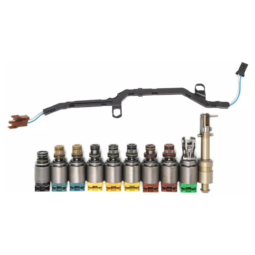 2008-2010 BMW 535i 3.0 L6 E60 6HP28 Transmisjonsventil Body Repair Solenoid Kit 1068298047