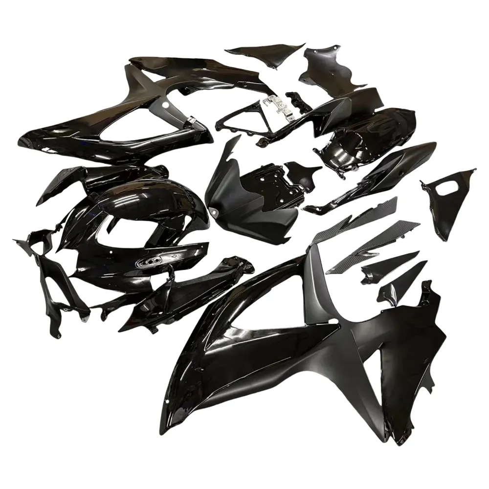 2008-2010 Suzuki GSXR 600 750 All Black Suzuki Racing Fairings Generic
