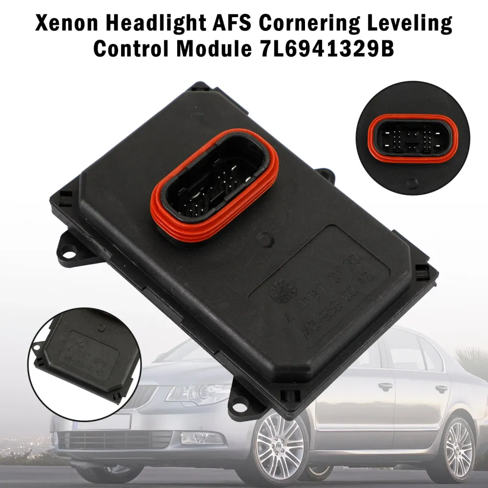 2008-2013 Skoda Superb II 3T4/Kombi 3T5 Xenon frontlys AFS Cornering Leveling Control Module 7L6941329B
