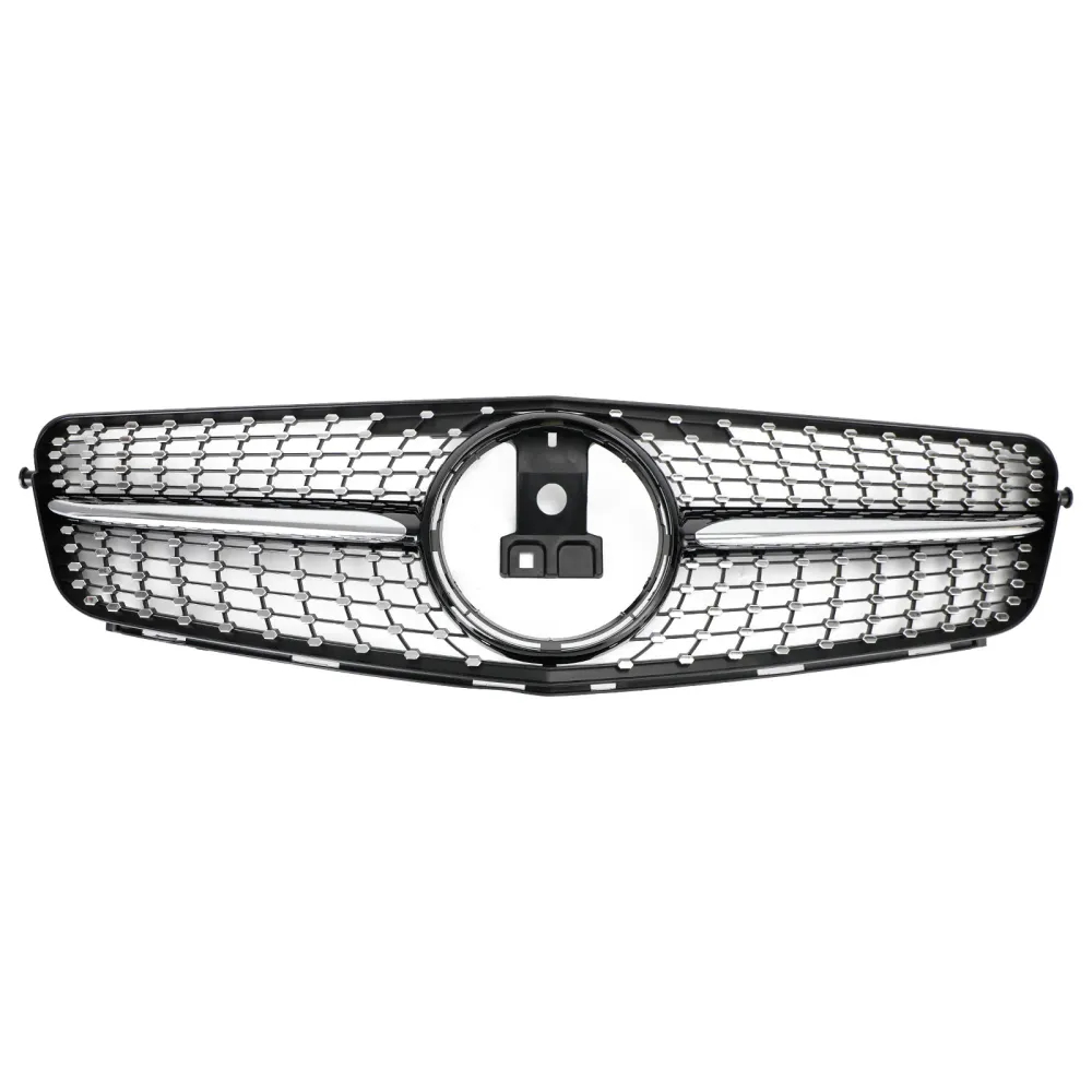 2008–2014 Benz C-klasse (W204C180 C200 C250 C350 Frontgrill Grill Sort Krom Generisk