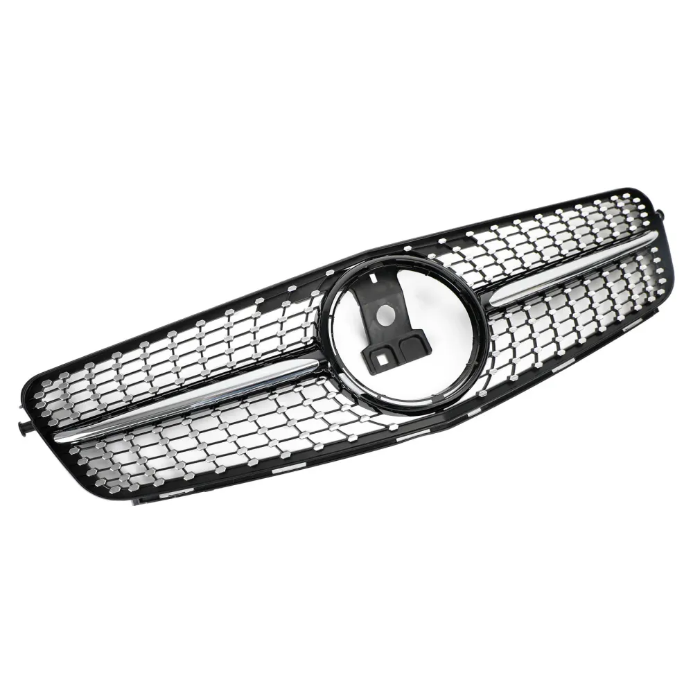 2008–2014 Benz C-klasse (W204C180 C200 C250 C350 Frontgrill Grill Sort Krom Generisk