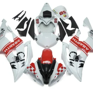 2008-2016 Yamaha YZF 600 R6 Injection Fairing Kit Bodywork Plastic ABS #174