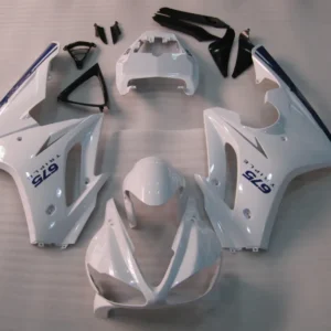 2009-2012 Triumph Daytona 675 Hvit blå karosseri Fairing abs Injeksjonsstøping Generisk