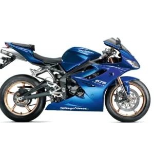 2009-2012 Triumph Daytona 675 Blå karosseri Fairing ABS Injection Molding Generic