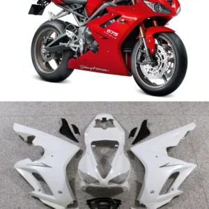 2009-2012 Triumph Daytona 675 Red Bodywork Fairing ABS Injection Molding Generic