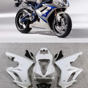 2009-2012 Triumph Daytona 675 White Blue 675 Racing Fairings Generic