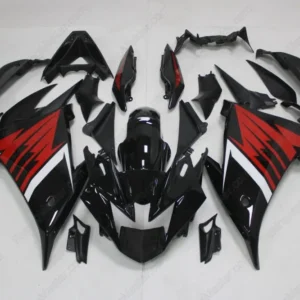2009-2015 Yamaha FZ6R Amotopart Injeksjon Fairing Kit Bodywork Plastic ABS #107