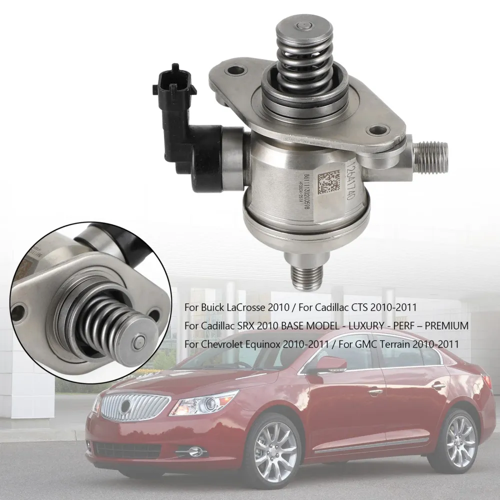 2010 Buick Lacrosse Cadillac SRX Høytrykks drivstoffpumpe 12641740