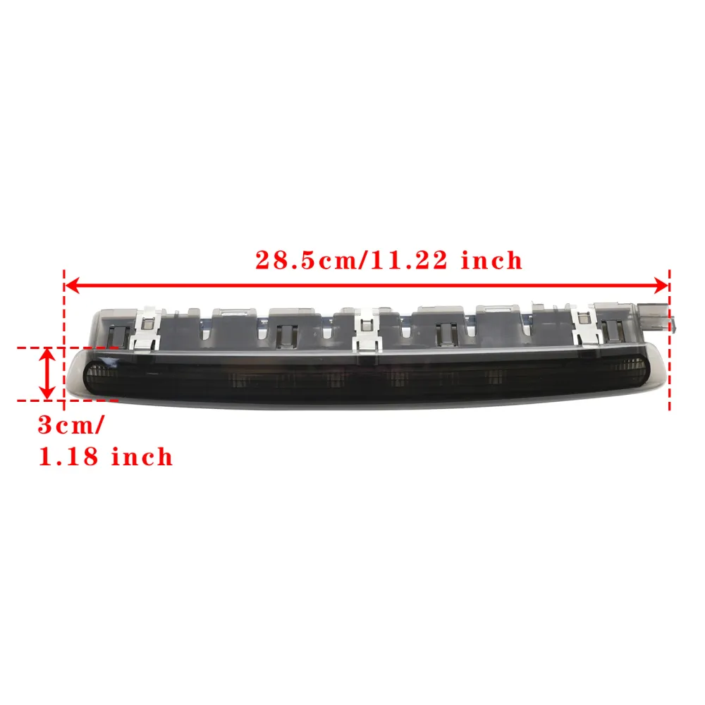 2010-2012 SEME LEON 1P FACELIFT LED BAK Høyt nivå Tredje bremsestopplys 6J0945097A