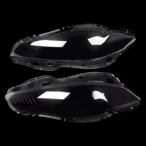 2010-2019 Jaguar XJ XJL Pair Front frontlys Lens Cover Shell Clear