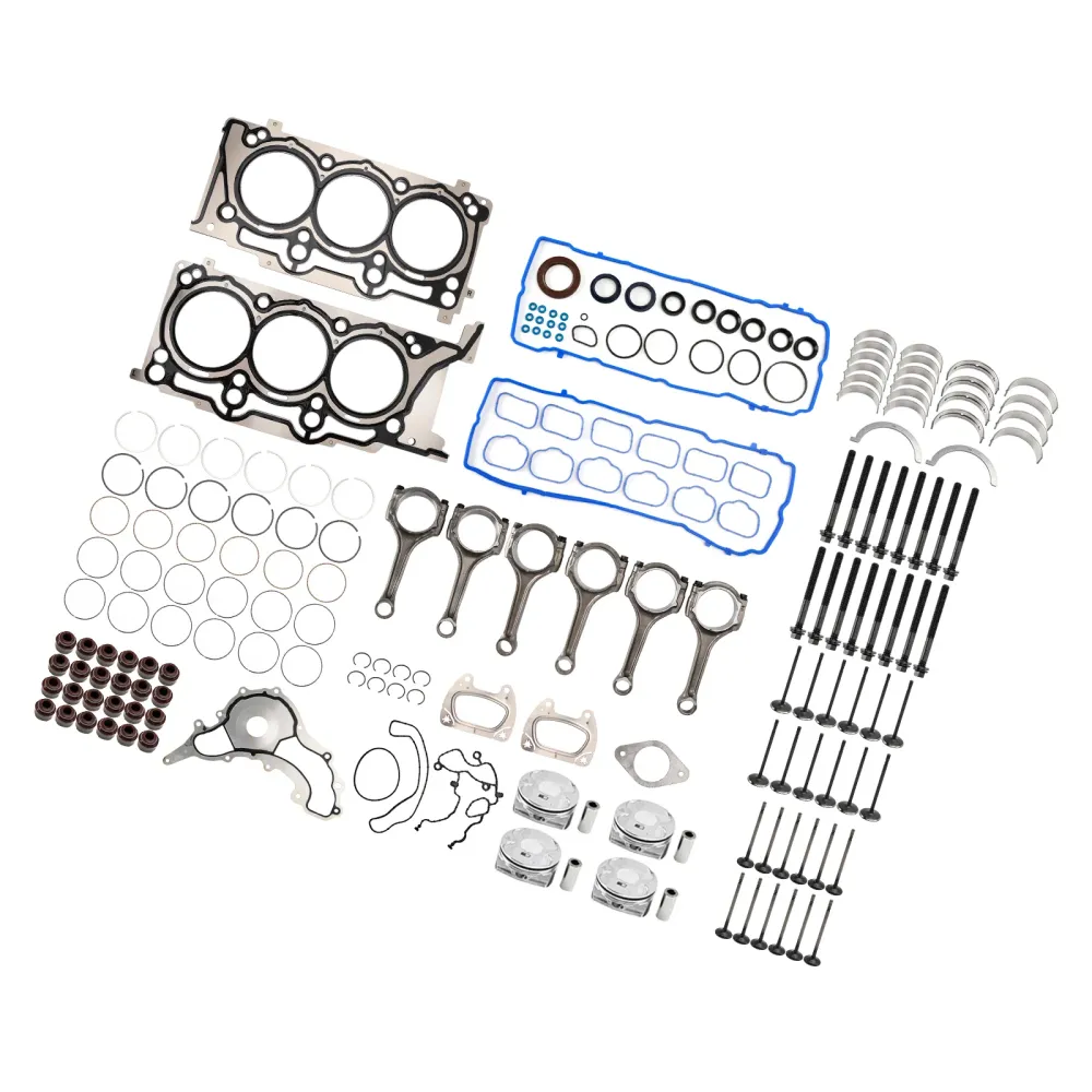 2011-2016 Chrysler 300 3,6L 3604cc 220cid V6 DOHC 3.6L Motor Rebuild Overhaling Kit 5184088AF H1517CPA