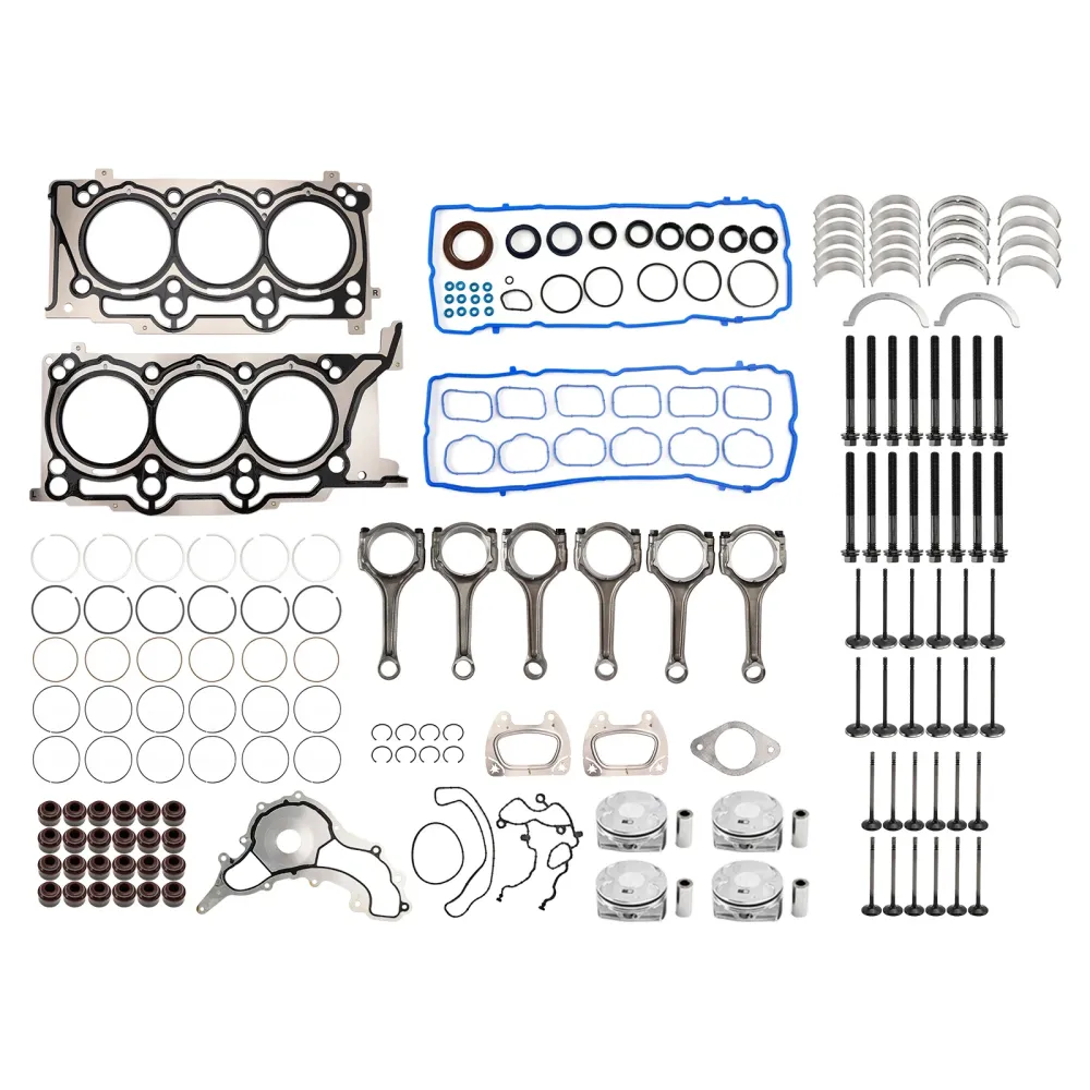 2011-2016 Chrysler 300 3.6L 3604cc 220cid V6 Flex DOHC 3.6L Motor Rebuild Overhaling Kit 5184088AF H1517CPA