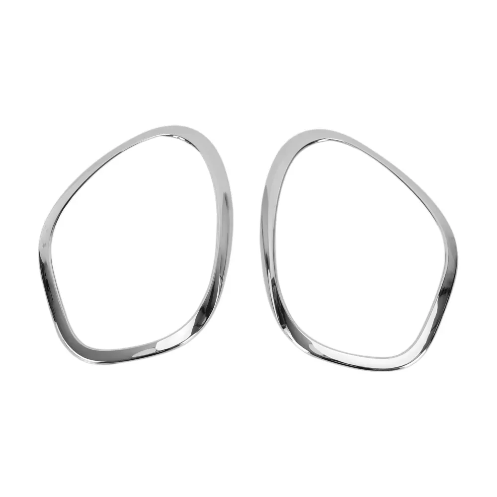 2011-2016 Mini Cooper R60 Countryman Chrome Headlight Trim Ring Bezels 2PCS