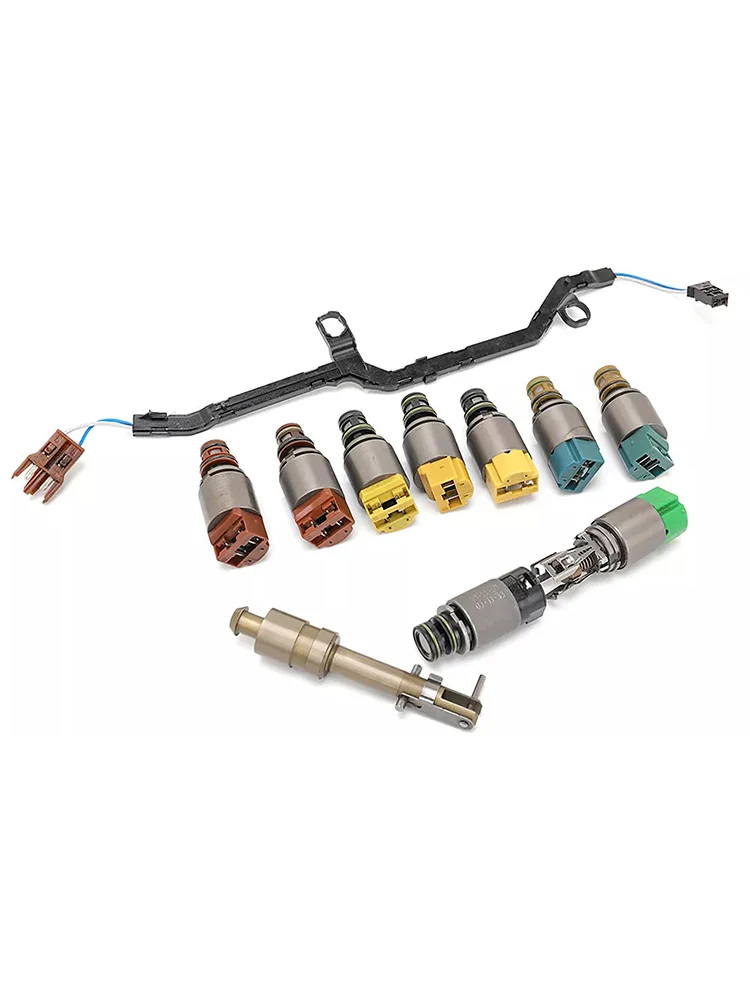 2012-2014 Jaguar XKR-S 5.0 V8 6HP28 Transmisjonsventil Body Repair Solenoid Kit 1068298047