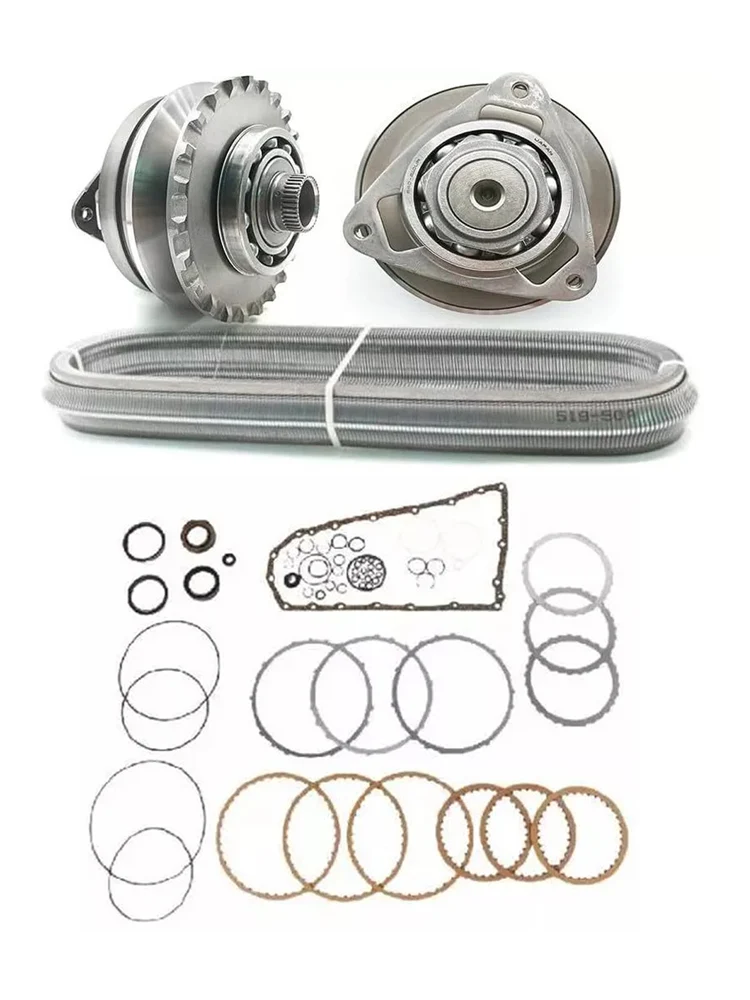 2013-2014 Altima 3.5L RE0F10E JF017E CVT Transmission Master Rebuild Kit m/Chain Belt 25T