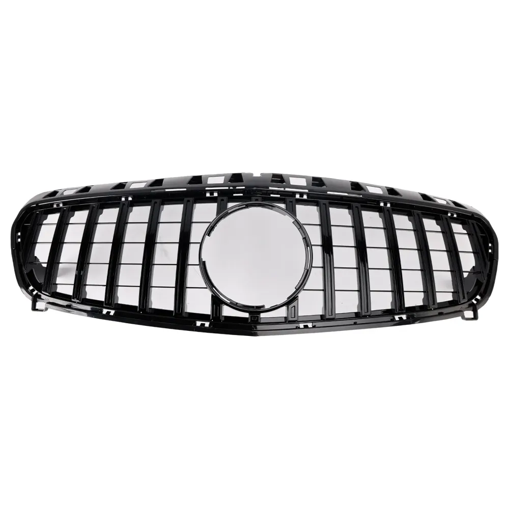 2013–2015 Mercedes-Benz -KLASSE W176 Glanset svart støtfangergrill foran
