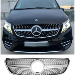 2014-03.2019 Mercedes Benz V-klasse W447 Diamant øvre frontgrill