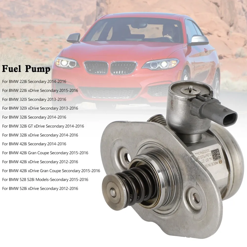 2014-2016 BMW 228i 328i 428i Sekundær høytrykks drivstoffpumpe 13518604229 0261520281